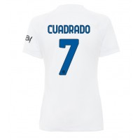 Inter Milan Juan Cuadrado #7 Replica Away Shirt Ladies 2023-24 Short Sleeve